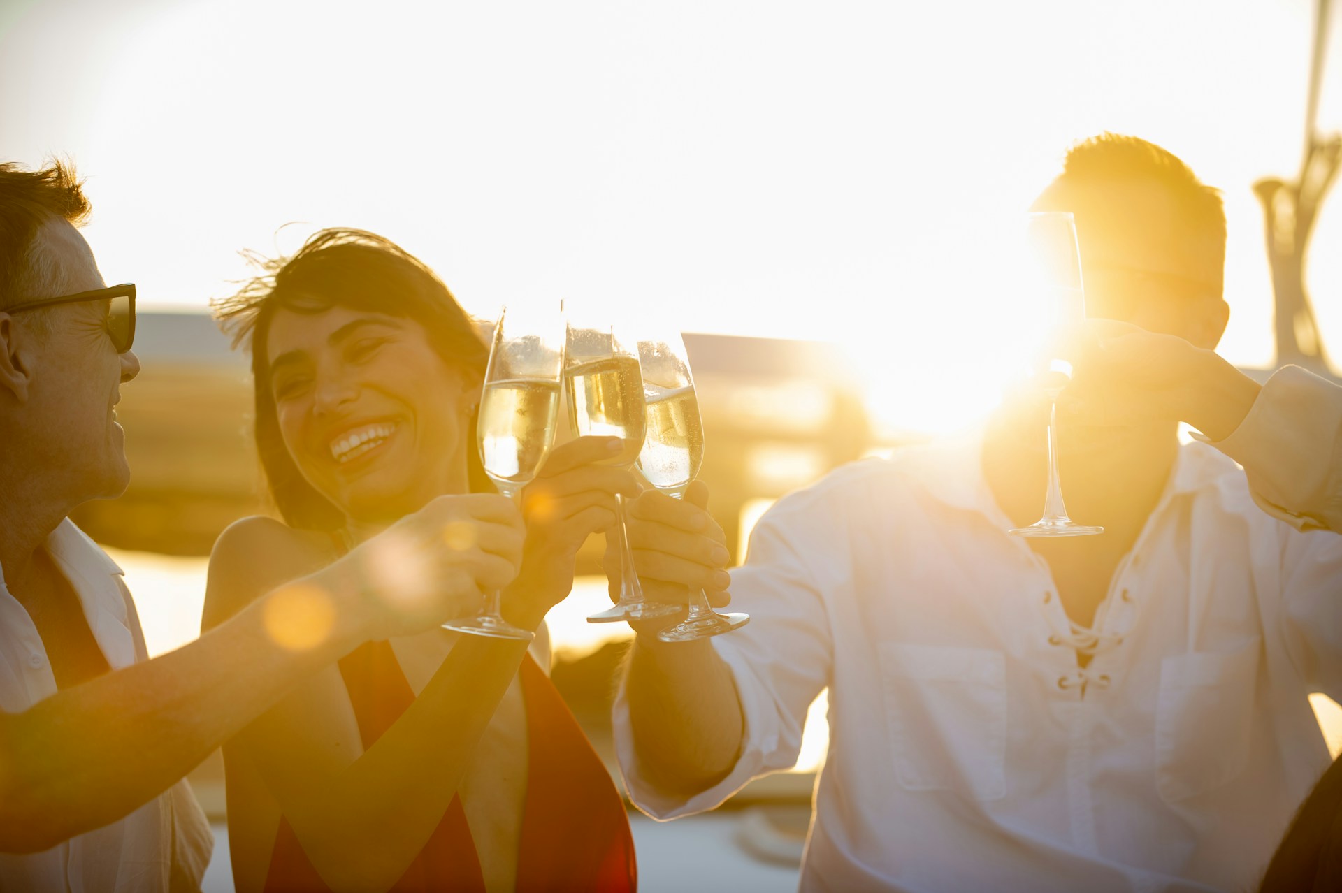simple yacht party