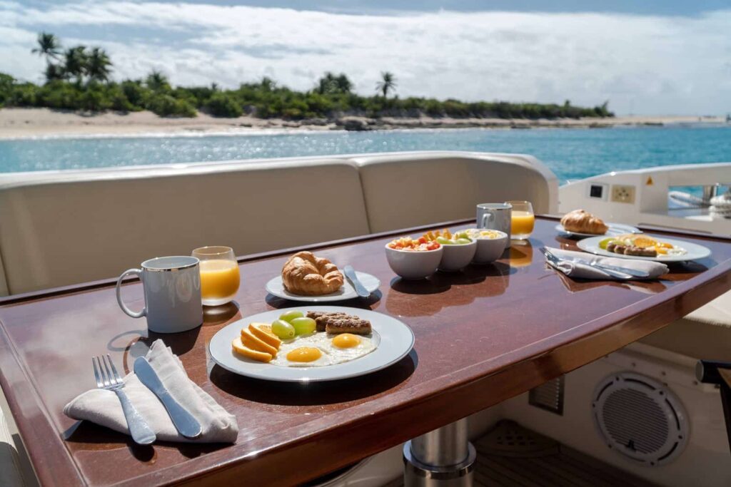 Can You Bring Your Own Food and Drinks on a Miami Yacht Charter?
