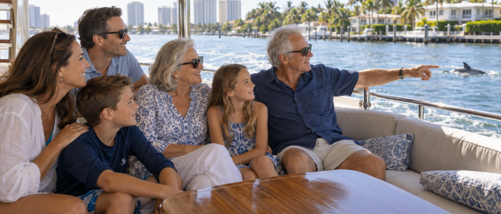How to Plan a Multi-Generational Yacht Charter in Fort Lauderdale