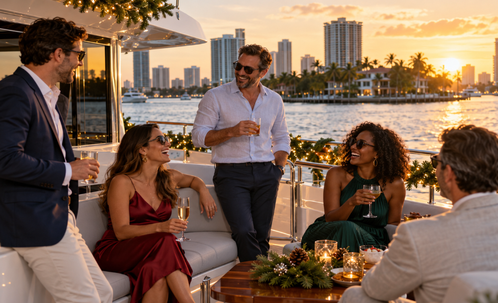 How to Host a Company Holiday Party on a Fort Lauderdale Yacht